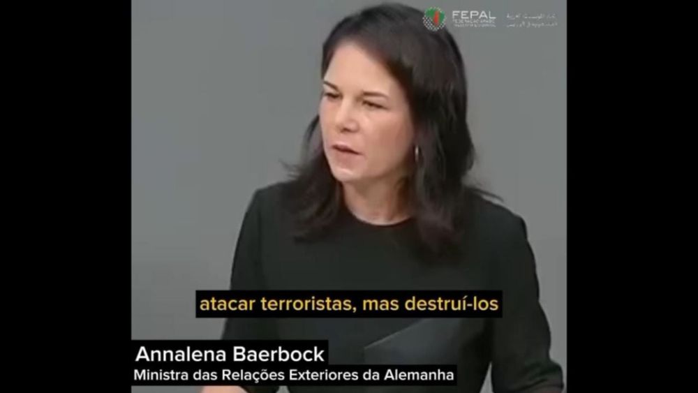 Ministra alemã defende Israel bombardear escolas e se cala sobre 16 mil crianças mortas