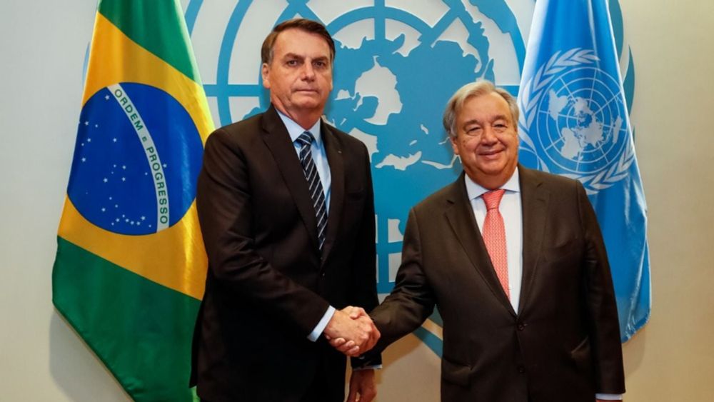 Bolsonaro comemora ataque de Israel a secretário da ONU: