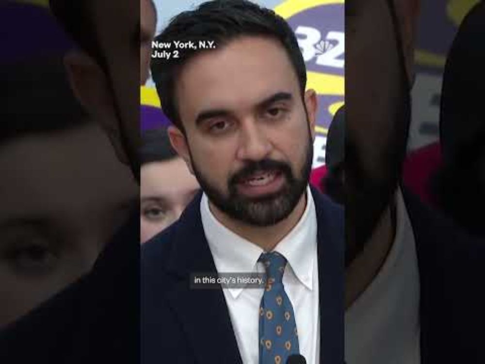 Zohran Mamdani responds to Trump saying he would 'arrest' him if he does not comply with ICE
