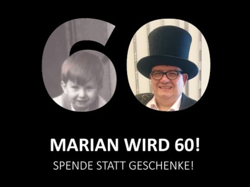 Was ich mir zum 60. Geburtstag wünsche