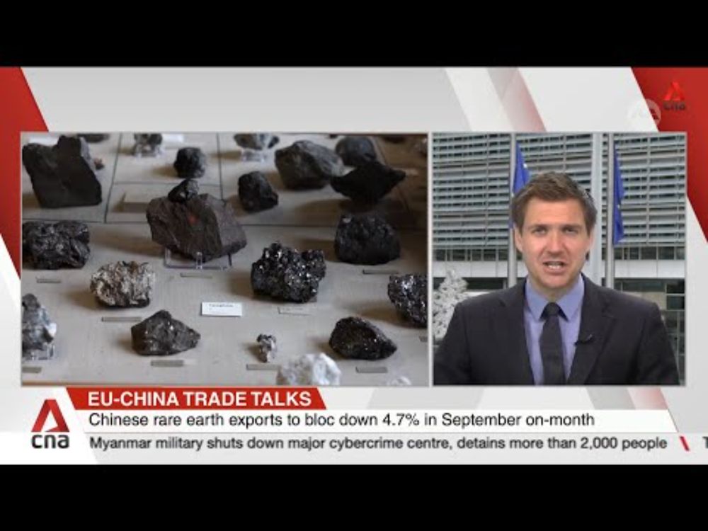 EU trade commissioner to speak with Chinese commerce minister; rare earths to top agenda