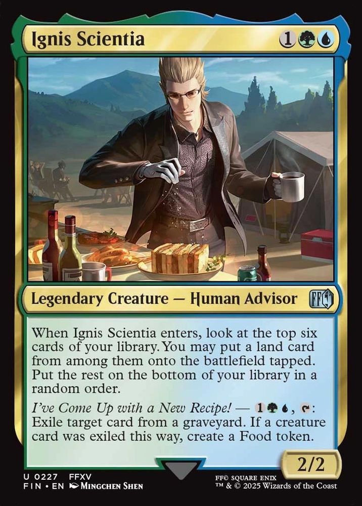 Ignis Scientia Magic The Gathering card.