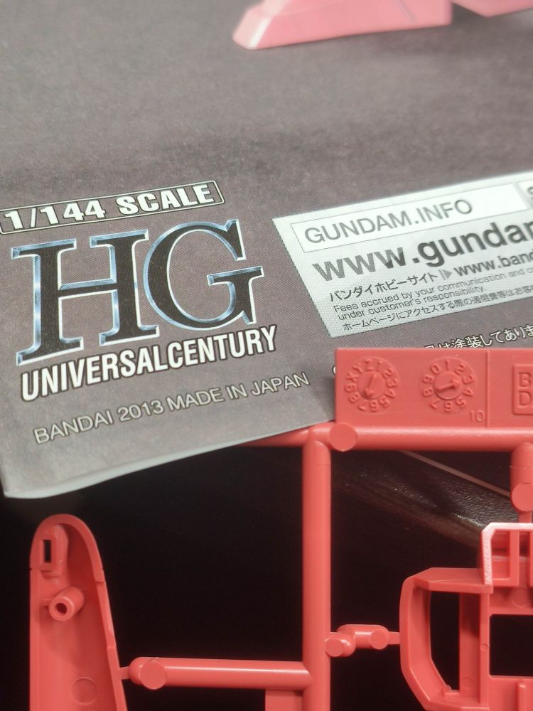 I think my specific copy of this kit was printed 2013, and bandai released it in 2013 so...original run??