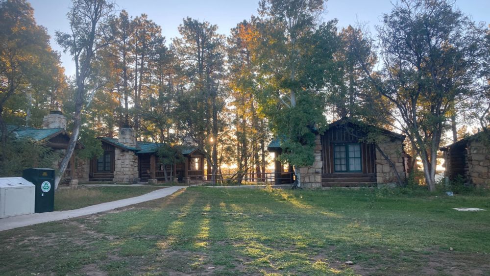 Grand Canyon North Rim cabins, October 2023