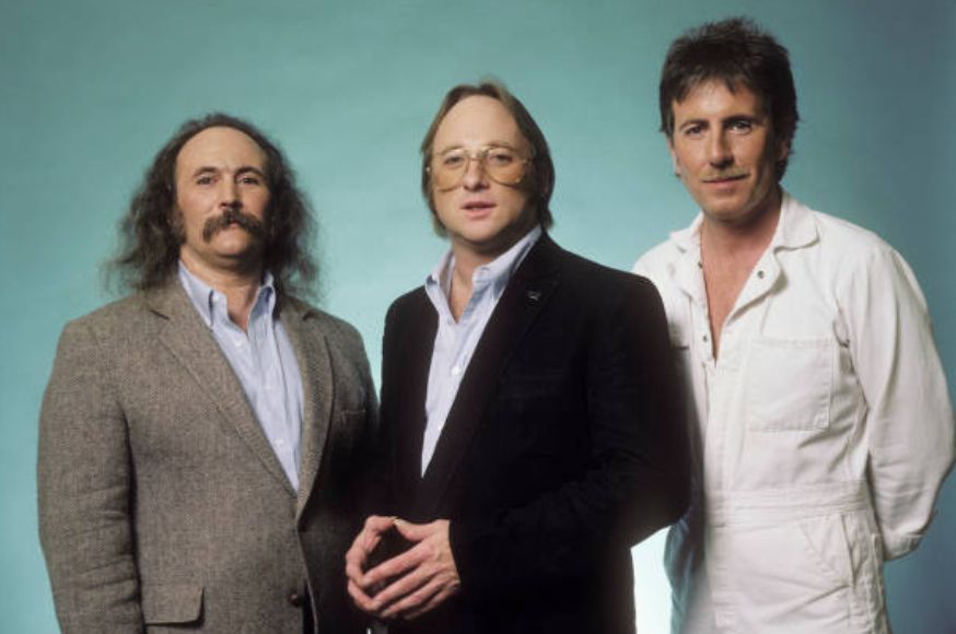 Crosby, Stills, and Nash in the 80s or 90s