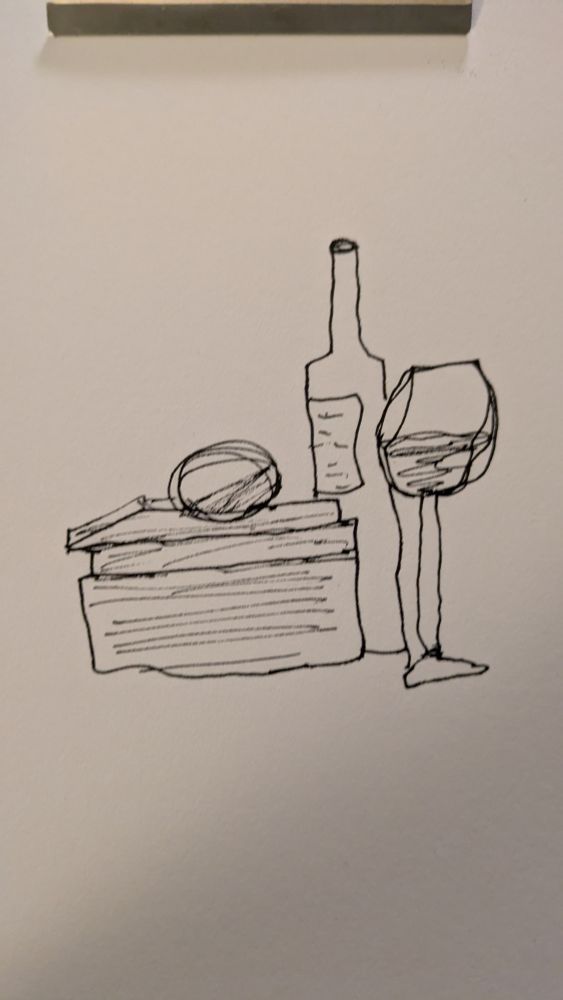 Drawing of photo