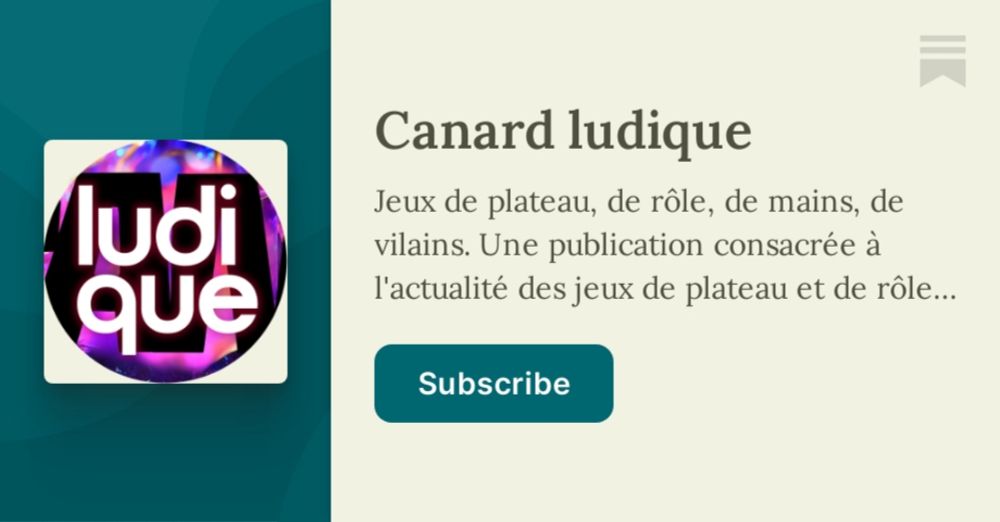 Canard ludique | Presse Non Stop | Substack