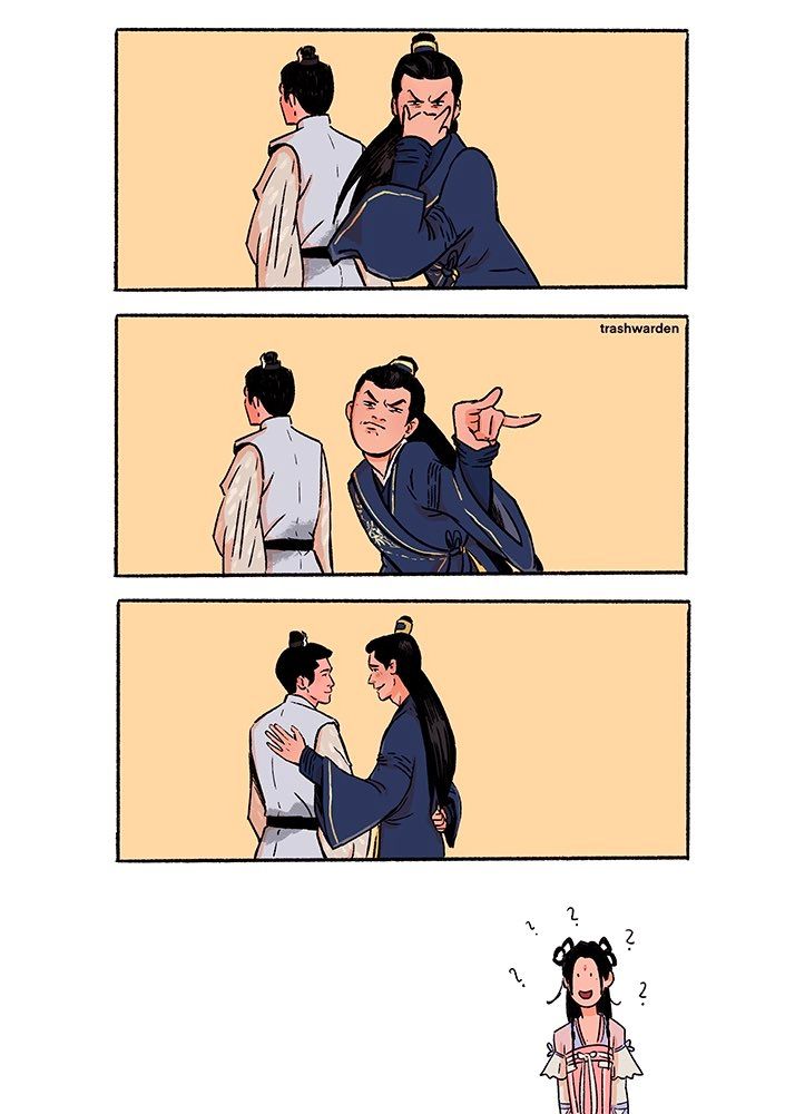 Oh Wumei is very jelly OK, hes watching you closely Fu Rong