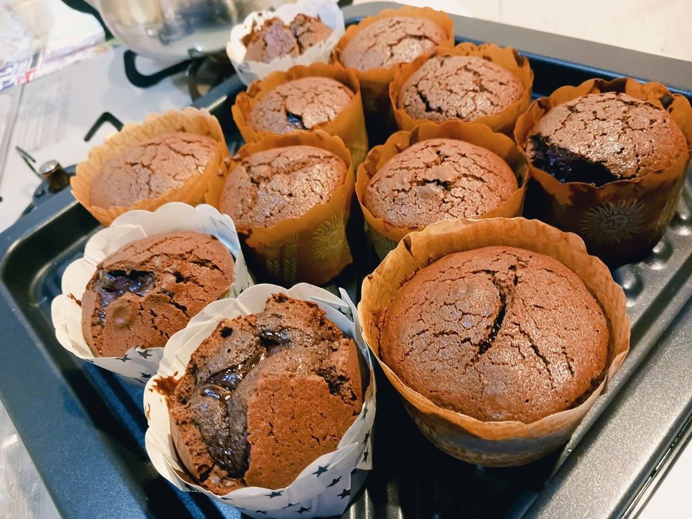 たくさんのフォンダンショコラ