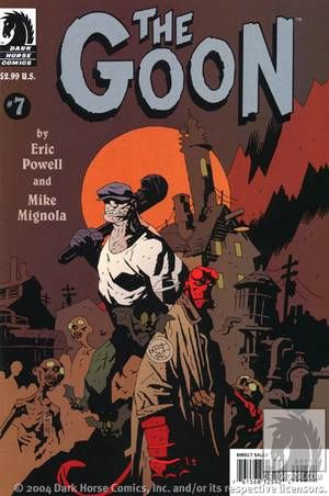 The cover of the Goon Hellboy Comic crossover.