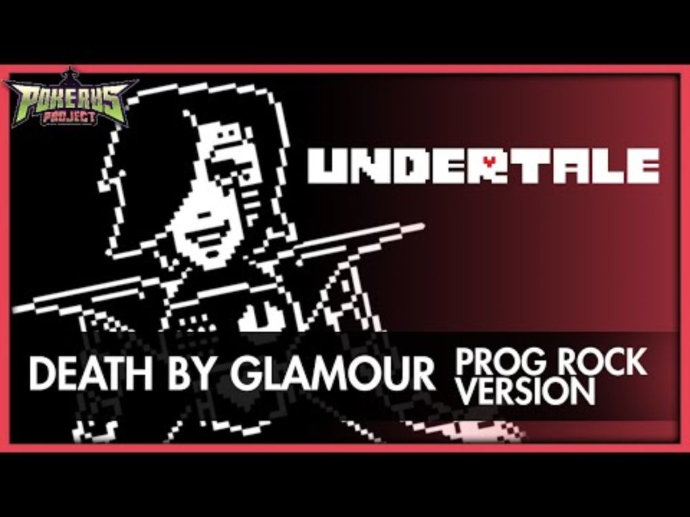 DEATH BY GLAMOUR ► UNDERTALE | PROG ROCK Version feat. @game_yk_hml_310