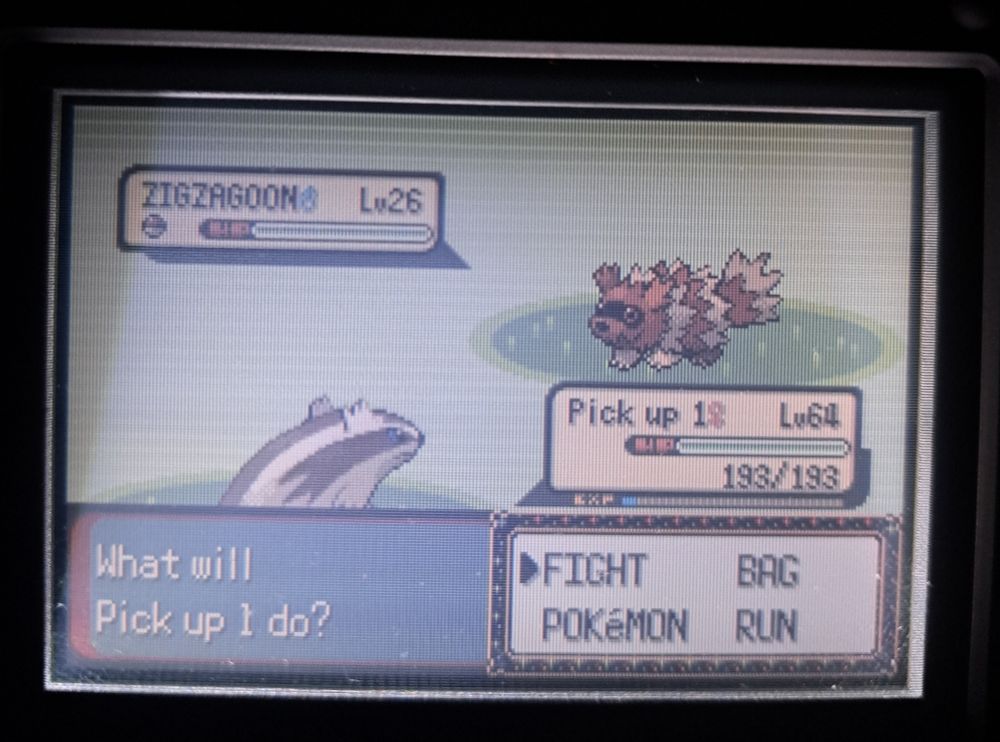 I did a very big double take when I saw him.