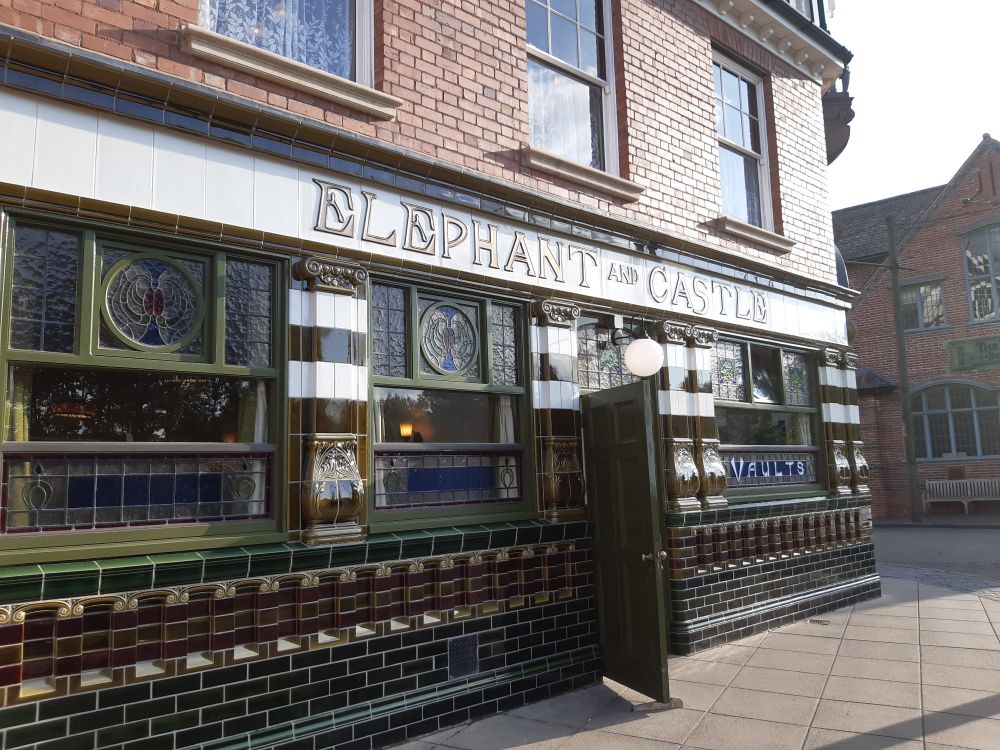 1960s tile covered pub 
