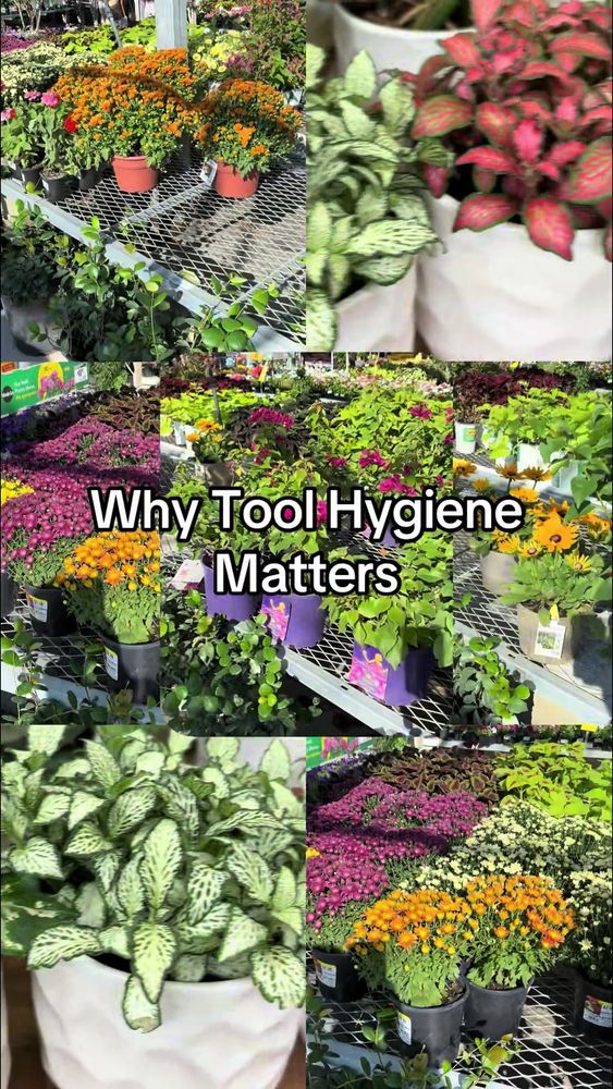 Did you know that a dirty blade can transfer plant diseases from a sick plant to a healthy plant? Then that plant can get sick too. Also unclean pruners cut improperly. Leaving a stringy cut which tak...
