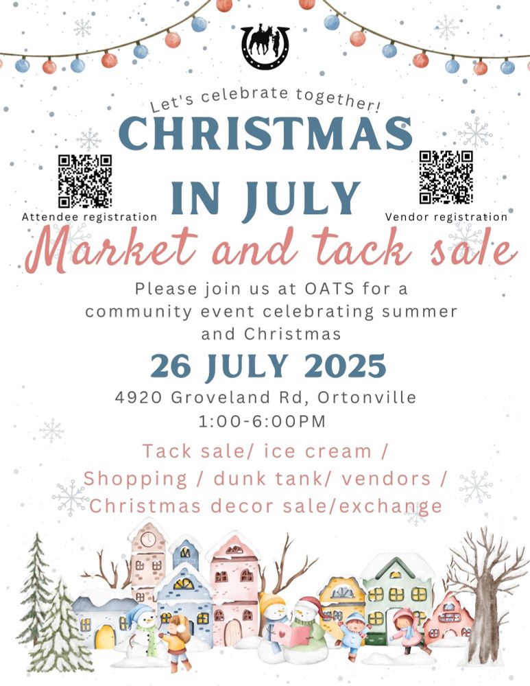 Flyer for farm event on July 26 from 1-6 in ortonville 