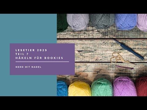 Lesetier 2025 - Leseschlange Juni | 15 cm Häkel- und Lese-Fortschritt