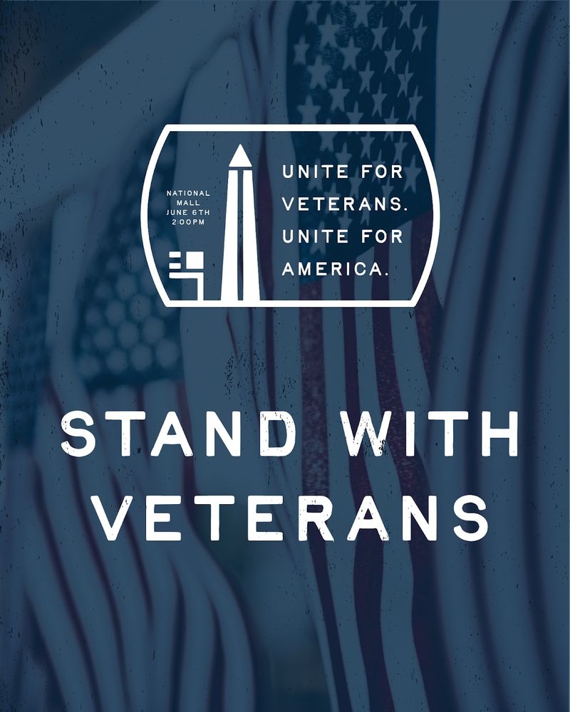 Unite for veterans. Unite for America. Stand with veterans.