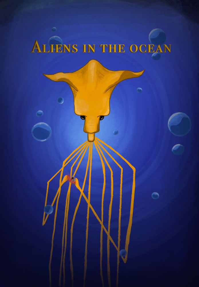 Aliens in the Ocean album art by Instagram.com/witch_in_mourning 