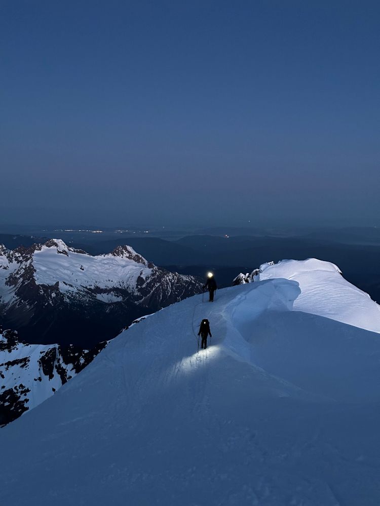 Ascending Pumice Ridge near the Roman Wall