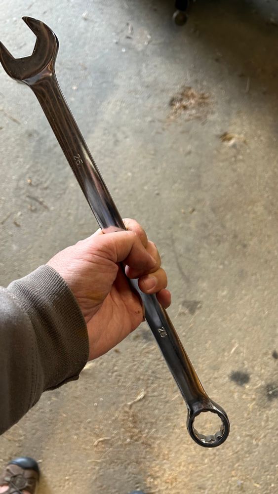 A really big wrench. 