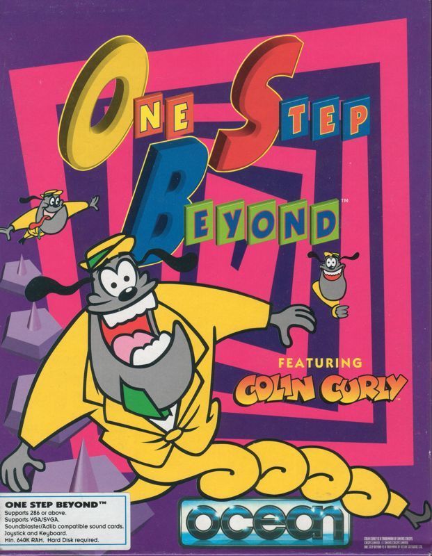 One step beyond box art