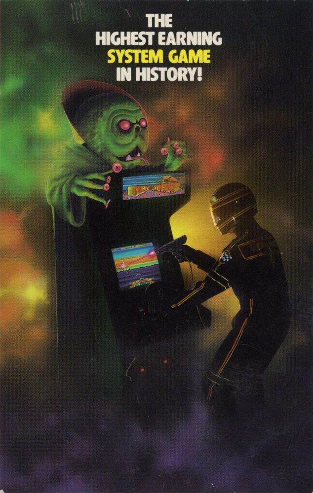 Night stocker arcade flyer 