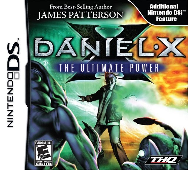 from best selling author james patterson Daniel X the ultimate power box art for nintendo ds