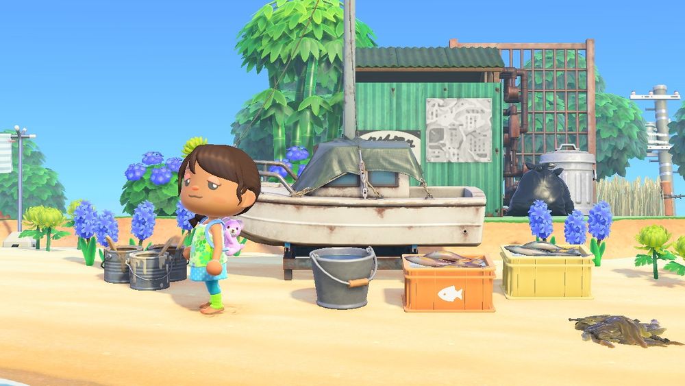 My ACNH avatar looking cute