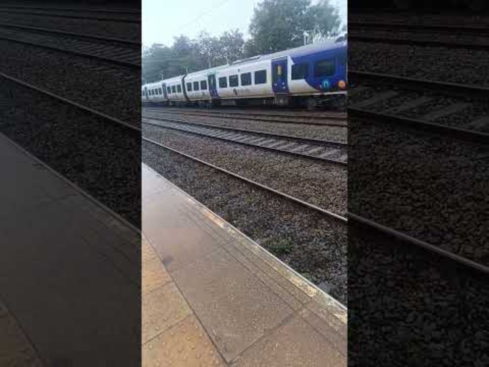 Trains at Levenshulme 20/9/25