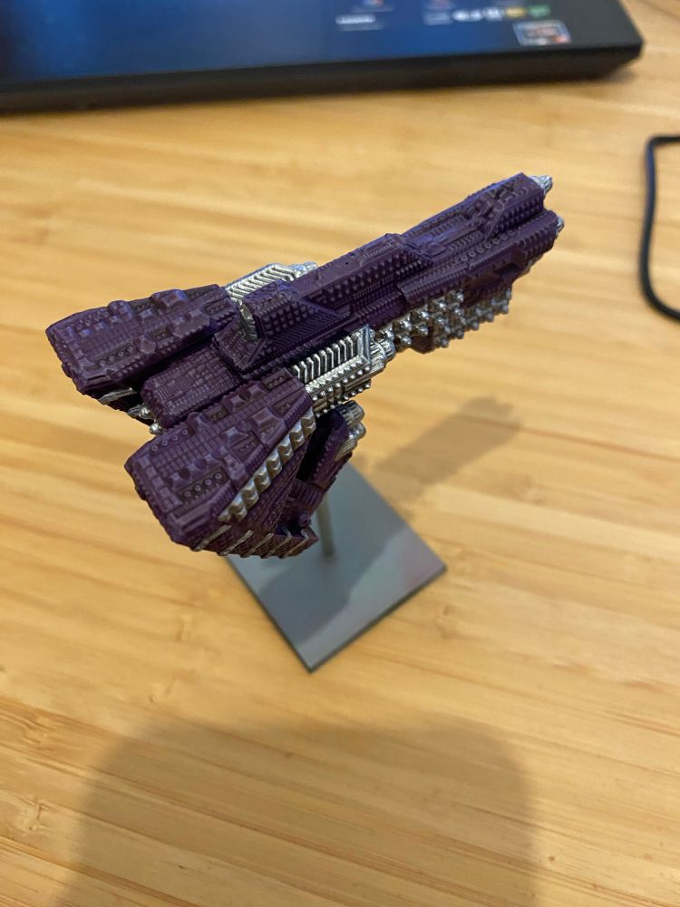 Pungari Thresher finished for Dropfleet Commander 