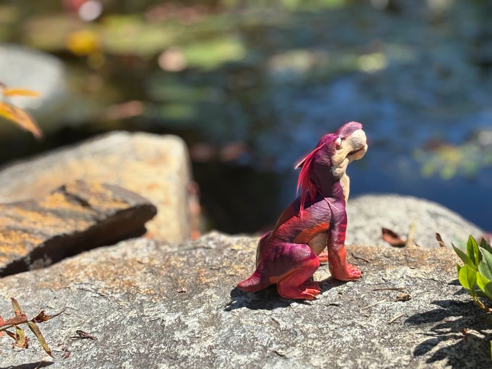 honestly this one is a mood lol. Mars contemplates something at the edge of the pond