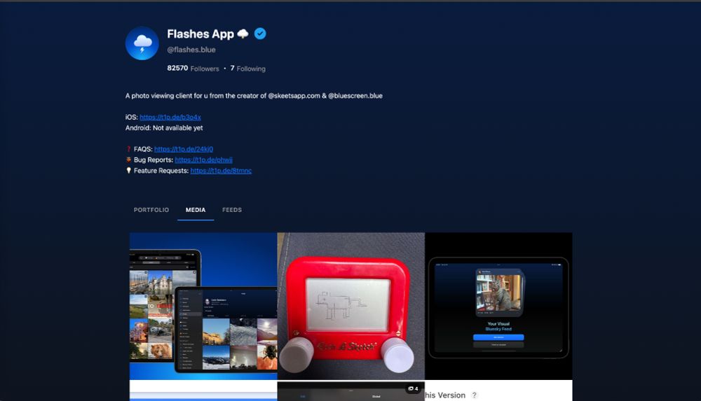 a screenshot of a a profile web page