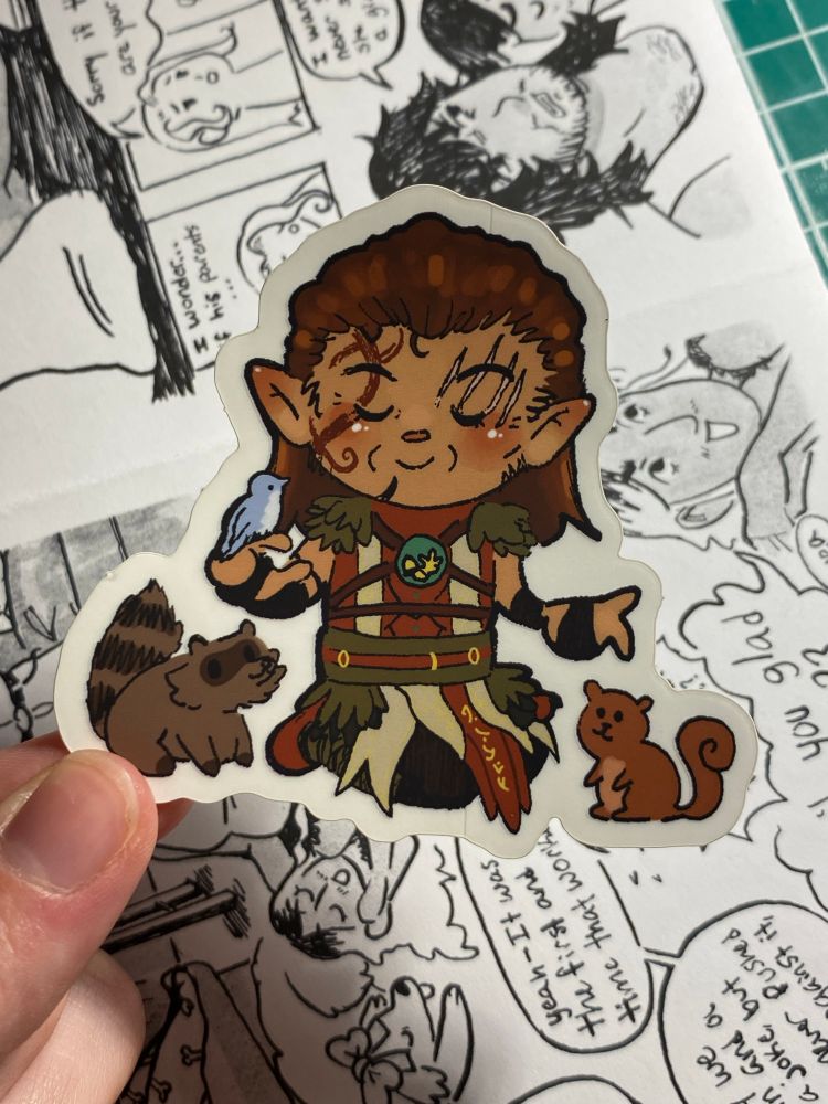 solo sticker of halsin