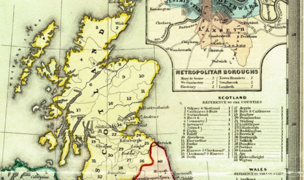 Scottish county politics between the 1832 and 1868 Scottish Reform Acts