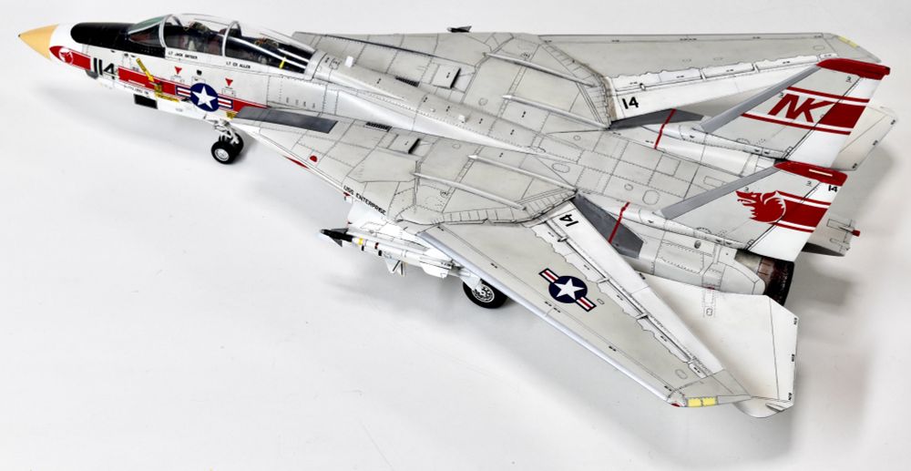 F-14A Tomcat VF-1 Wolfpack ハセガワ Hasegawa 1/72