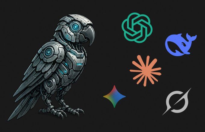 Loro estocástico y LLM (ChatGPT, DeepSeek, Claude, Gemini y Grok)