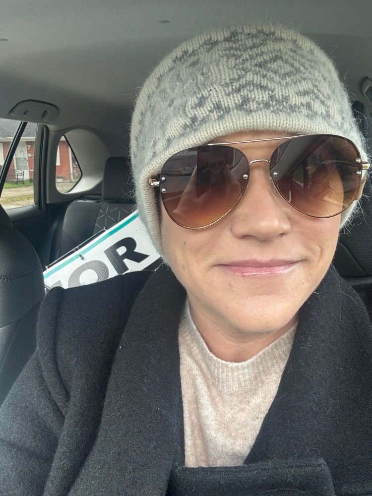 Myself in warm clothing. 