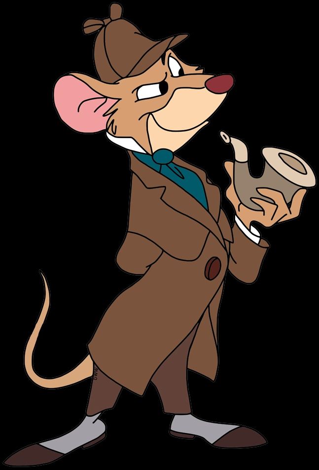 Basil of Baker Street from Disney's The Great Mouse Detective