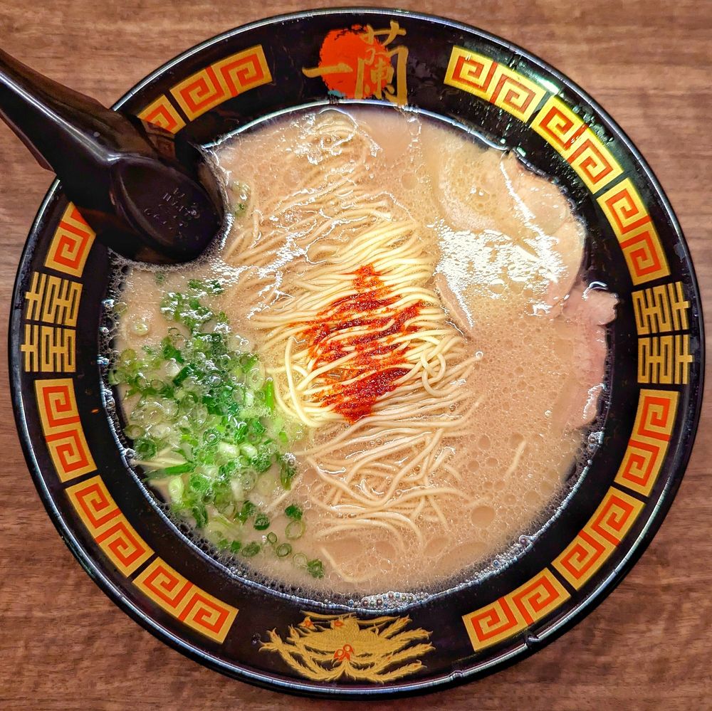 天然とんこつラーメン(創業以来)＠一蘭