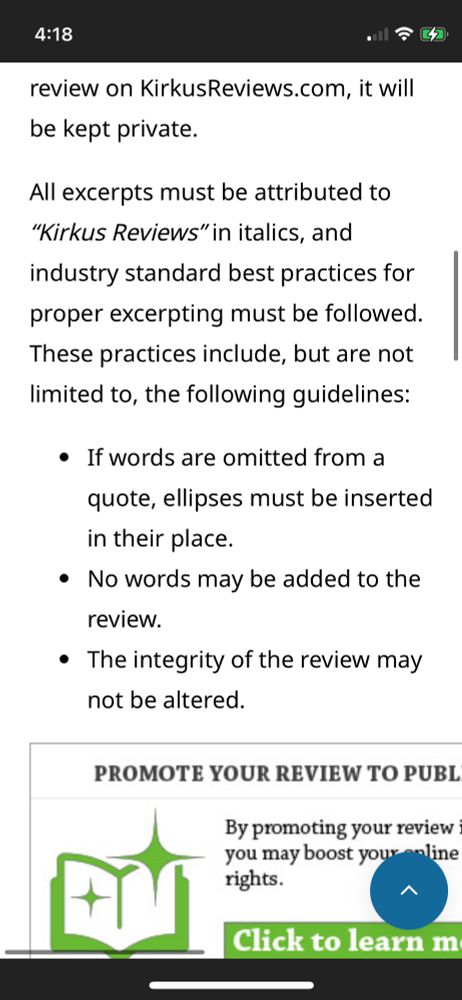 I can’t post the review except without crediting this once prestigious billboard for eugenics 