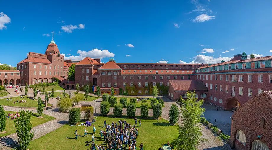 KTH Campus in the summer