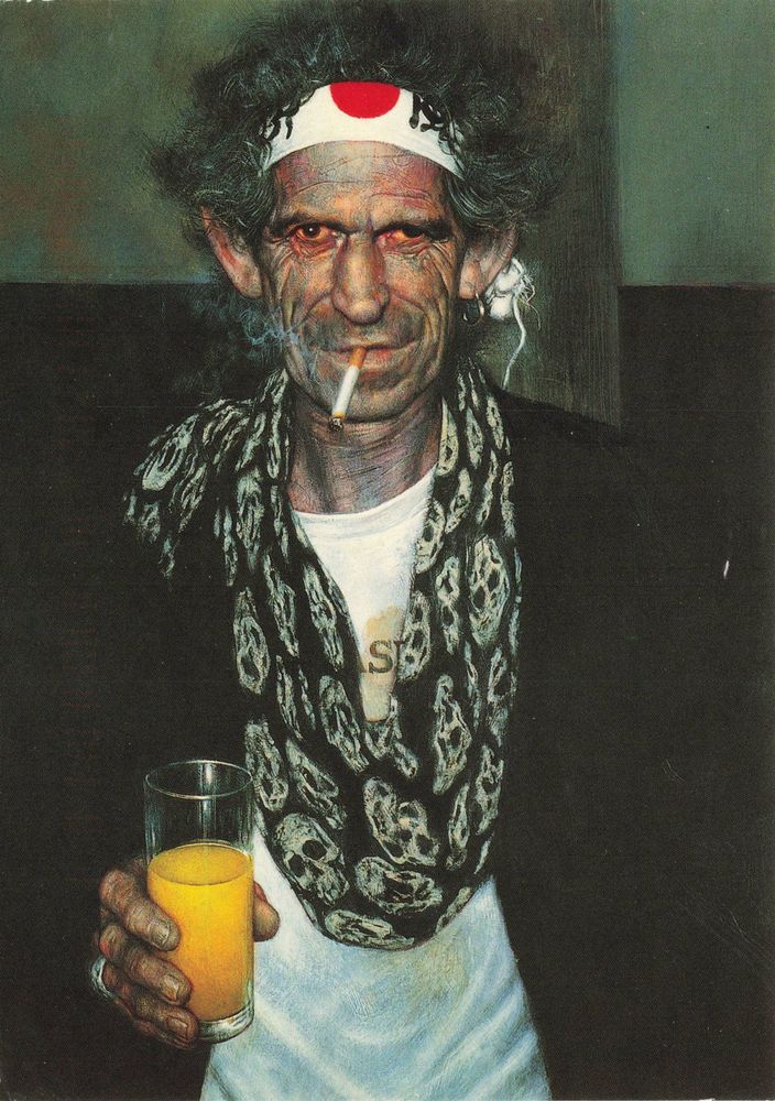 Back: SEBASTIAN KRÜGER ”KEITH RICHARD MIT WODKA-ORANGE” 7005
