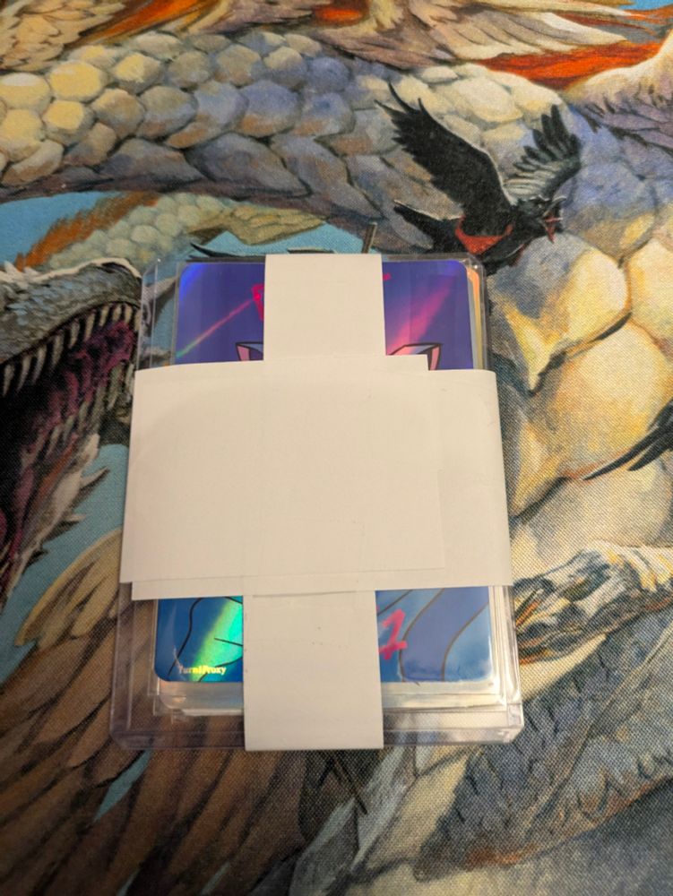 Wrapped custom MTG tokens