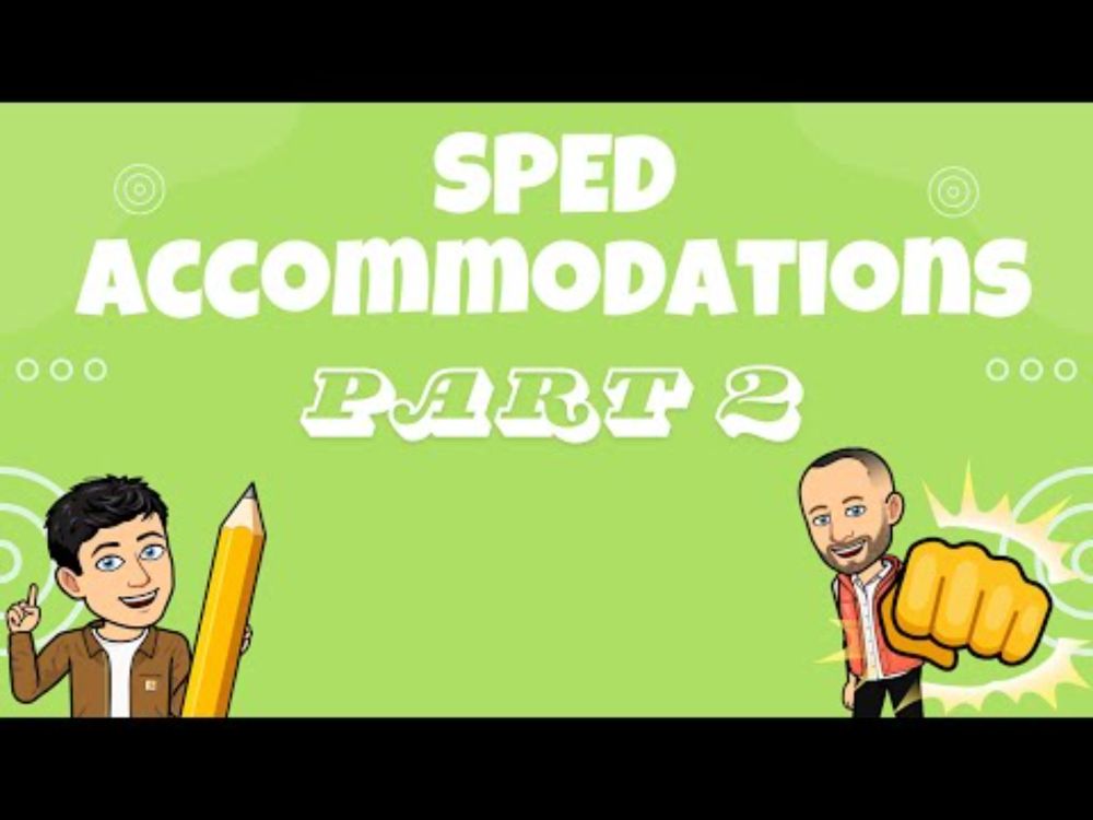 SPED Accommodations Part 2 | Speech-to-Text