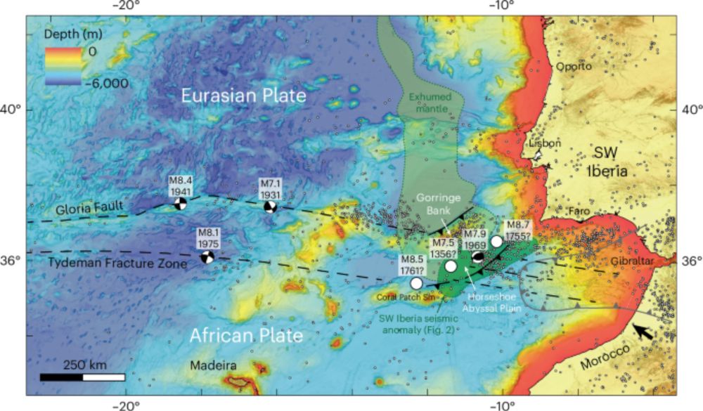 The lithospheric mantle may be delaminating from the crust in an oceanic plate segment offshore Southwest Iberia, which could be the ultimate cause of the 1755 Great Lisbon Earthquake, according to se...