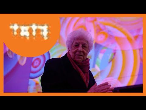 'I'm painting in the technology of my time' – Samia Halaby | Tate
