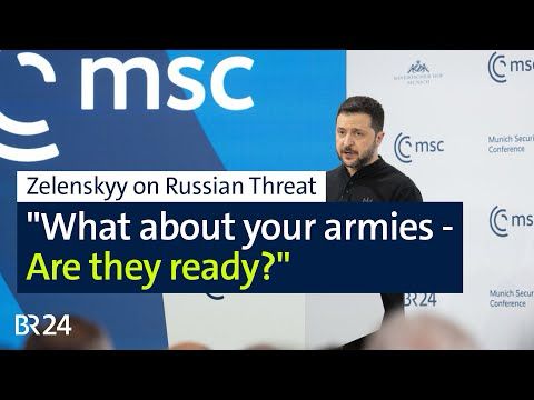 “If it's not Brussels, then it's Moscow": Zelenskyy's Statement at MSC 2025 | BR24