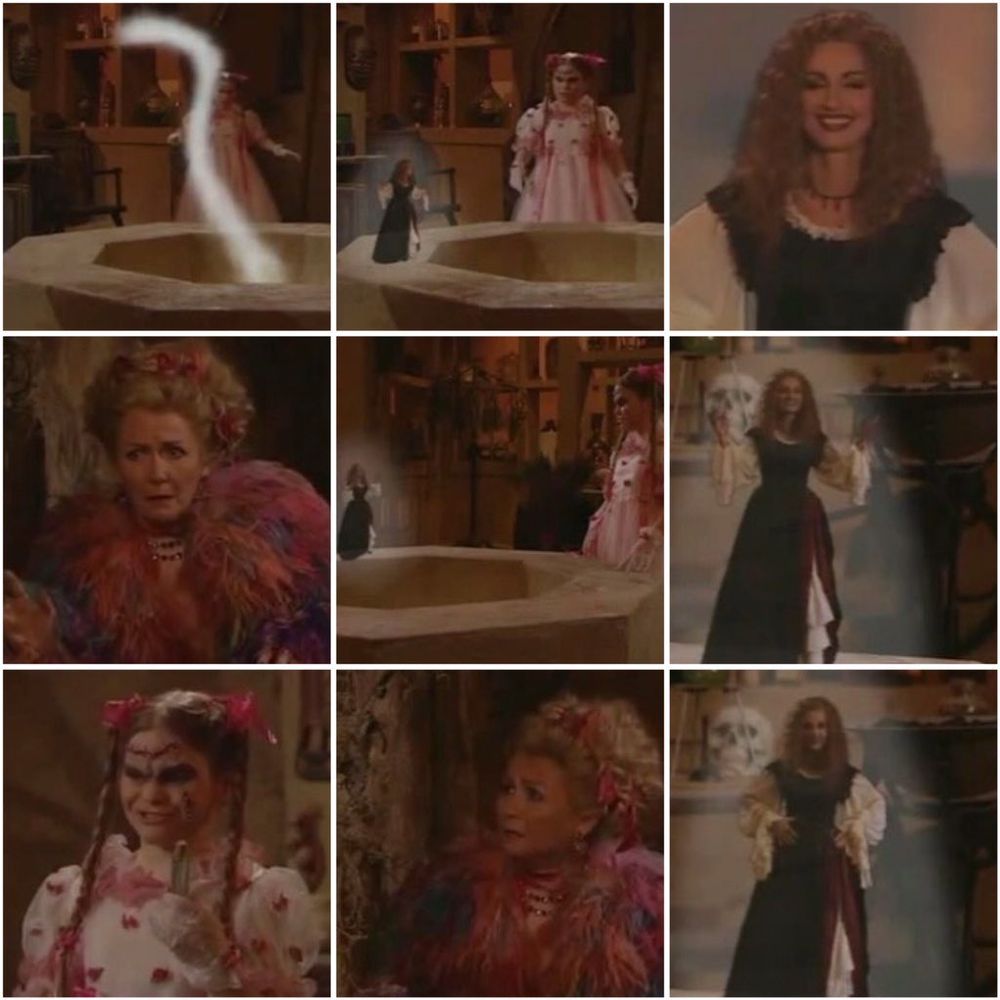 Cracked Connie accidentally releases Hecuba from her bottle on NBC soap opera Passions
