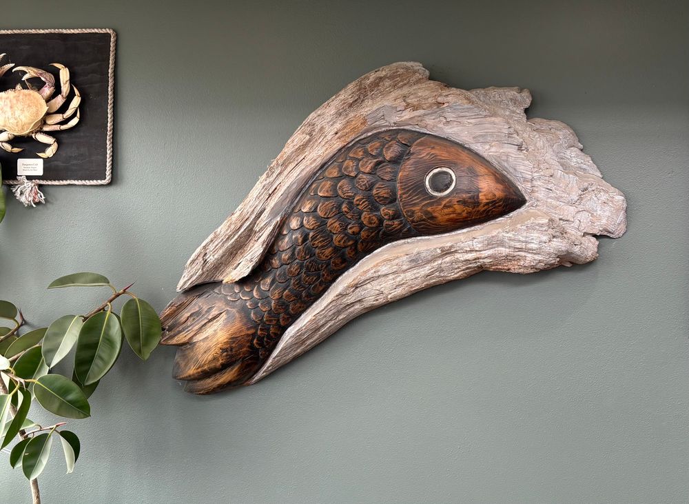 Fish art installation 