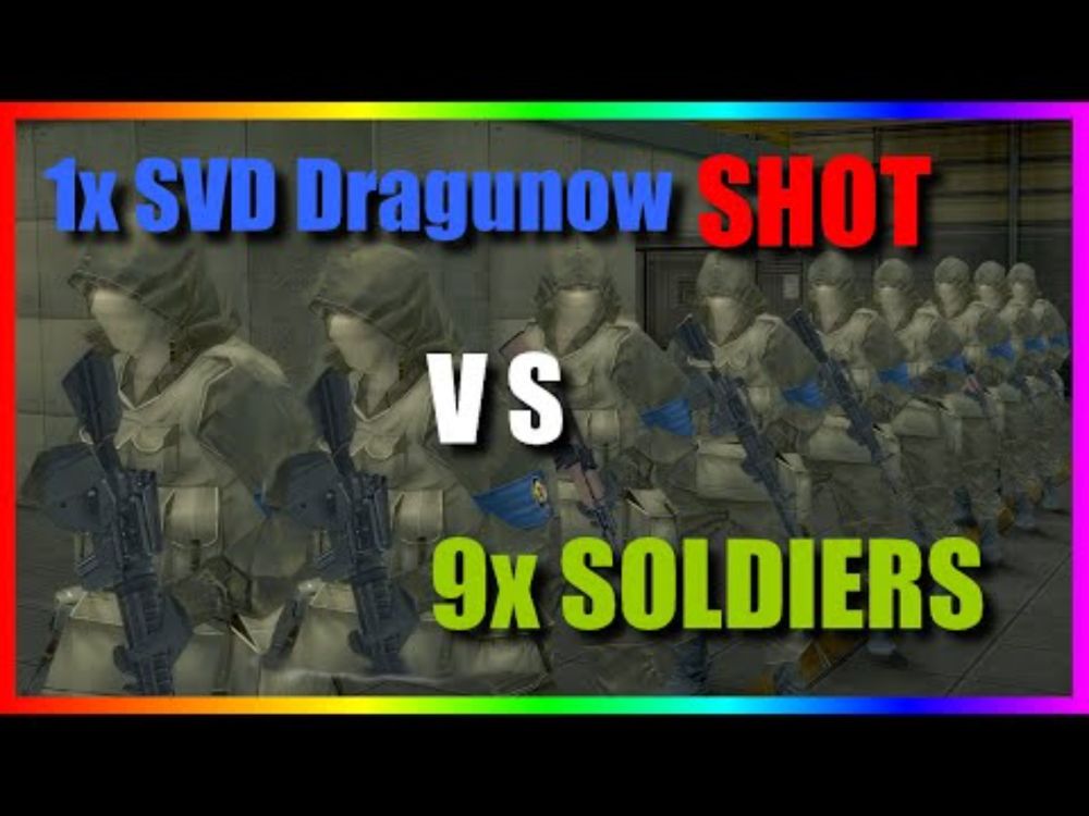 MGO1 - How many people can an SVD KILL with 1 SHOT?